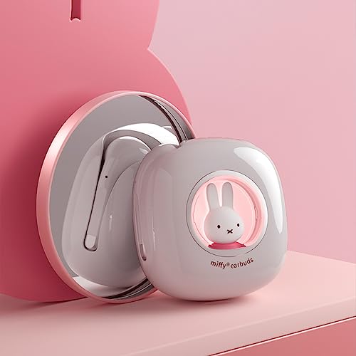 Image of Miffy Bluetooth Wireless Earbuds Headset (Pink)