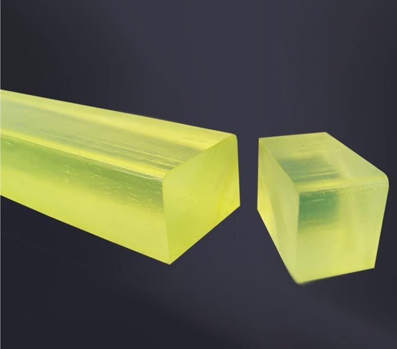 Barre En Polyuréthane – 500x40x30 Mm, Dureté ~75-80 Shore, Résistante à L’usure, Huile Et Hautes Températures