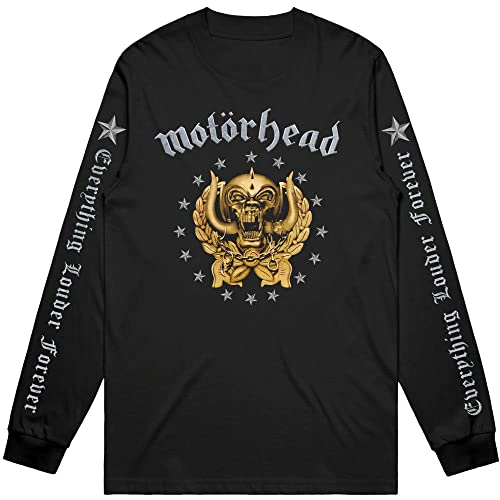 T-Shirt Motorhead Everything Louder Forever Rock Off Revivez la Légende du Metal Taille M