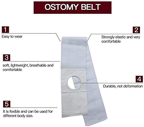 Faja abdominal para ostomía soporte lumbar XS miniatura 3