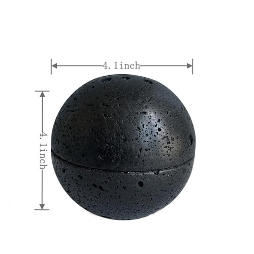 Saidkocc 113-3 9 Holes Handmade Natural Marble Round Incense Burner Holder For Meditation Decorative Room/Kitchen/Coffee Shop  thumb #6