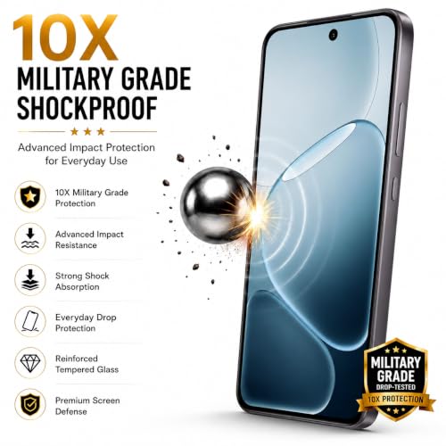 Image of ArmourPro 3D Borderless Tempered Glass for Oppo F31 Pro and Oppo F31, HD Clear Curved Edge to Edge Screen Protector, 9H Hardness, Oleophobic Coating, Case Friendly | Pack of 1