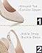 Juliet Holy Womens Wedge Sandals Espadrilles Closed Toe Slingback Buckle Strap Comfortable Casual Summer Wedges Shoes