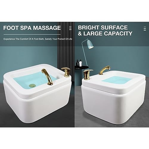 Pedicure Spa Bathtub Foot Massager con Calor y Masaje miniatura 5