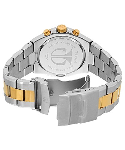 Titan Synthetic Octane Unisex Analog Watch - 9308Bm01, Black - Image 2