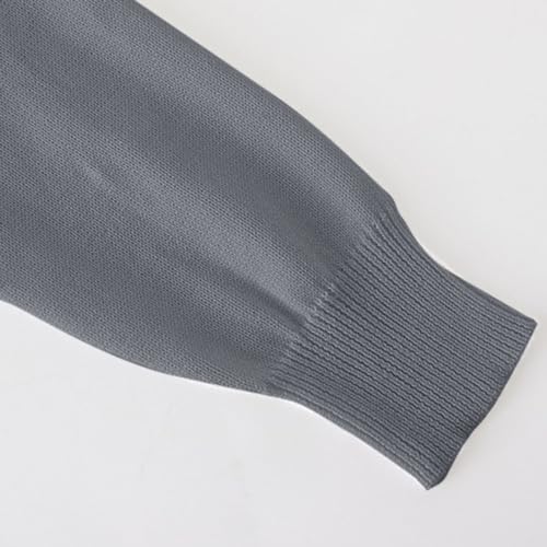 Girls Baggy Warm Knit Cardigan Sweater Fall Fashion Oversized Long Sleeve Crewneck Button Down Front Outwear for Kids3