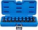 Produktbild BGS 5480 | Kraft-Bit-Einsatz-Satz | 9-tlg. | 12,5 mm (1/2") | T-Profil (für Torx) T20 - T70 | Biteinsätze | für Hand- und Schlagschrauber | CR-MO Stahl