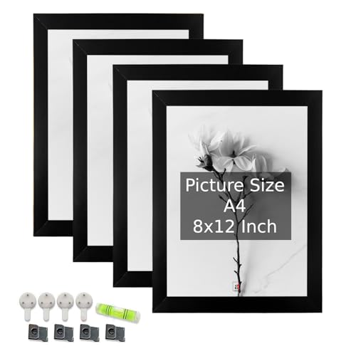 Art Street A4 Size Certificate, Document Photo frames Set of 4 Fo...