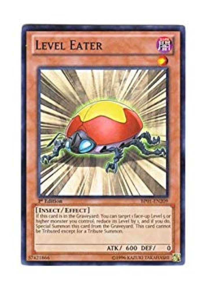 Amazon.co.jp: 遊戯王 英語版 BP01-EN209 Level Eater レベル