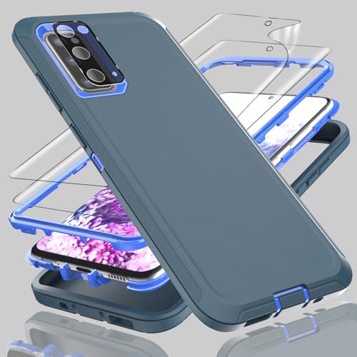 Protection Samsung S20 anti-chute coque robuste avec films d'écran