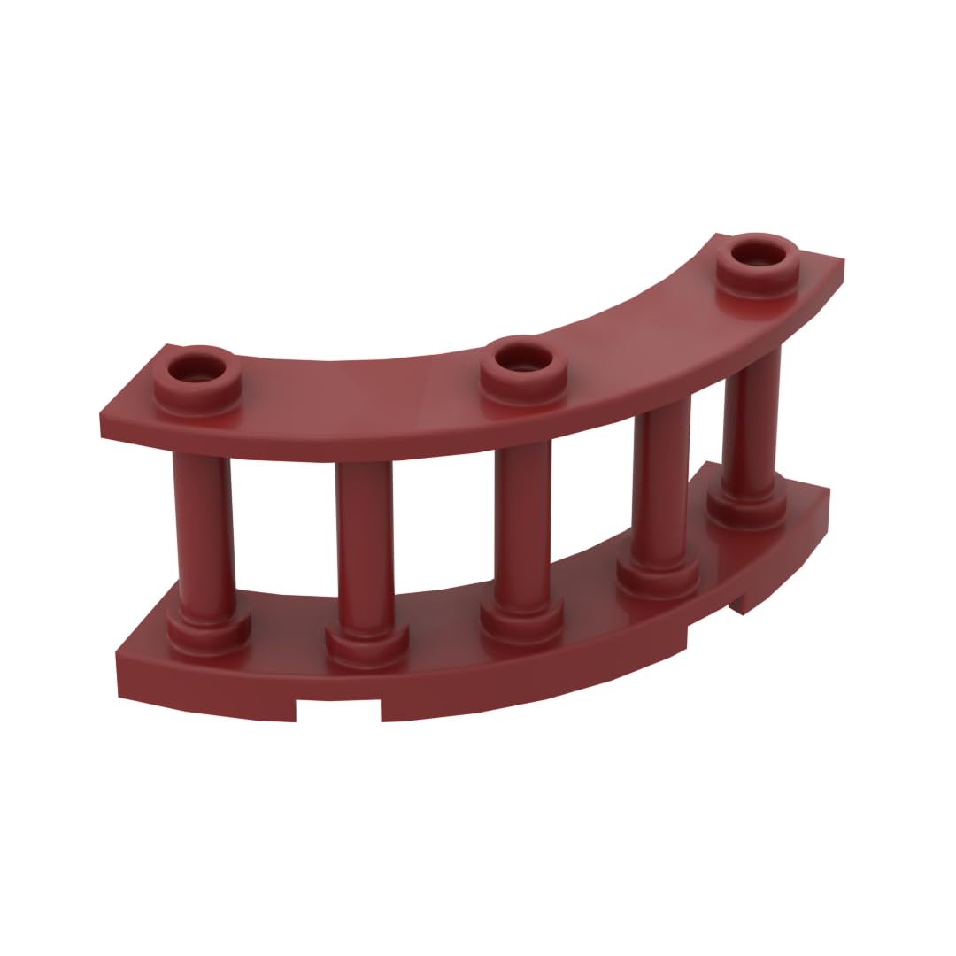 21229 Ornaments Fence Spindled 4x4x2 Quarter Round with 3 Studs, 50 PCS — image 1