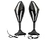 2x Motorcycle Side Mirror Motorbike Rear View Left & Right Side View Mirrors Installed On Fairing Fit For 1995 1996 1997 1998 HONDA CBR600F3
