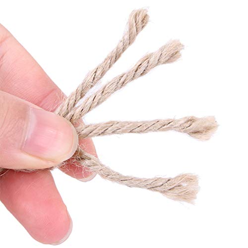 Corda ULTECHVO de cânhamo para gatos de 30 m, corda de arranhador de gatos, corda de juta de sisal n