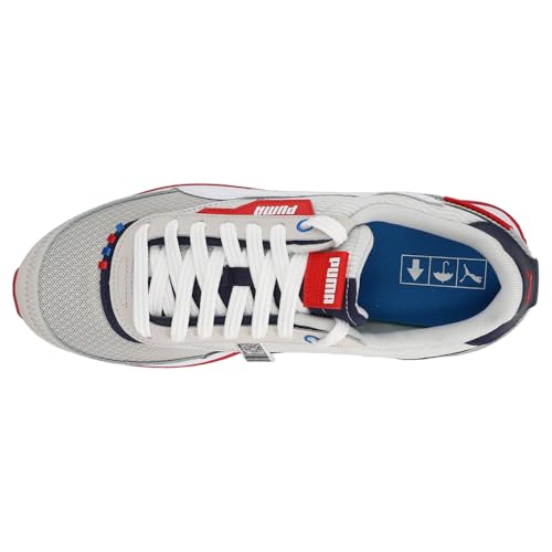 PUMA Mens Future Rider S&S Lace Up Sneakers Shoes Casual - Off White4