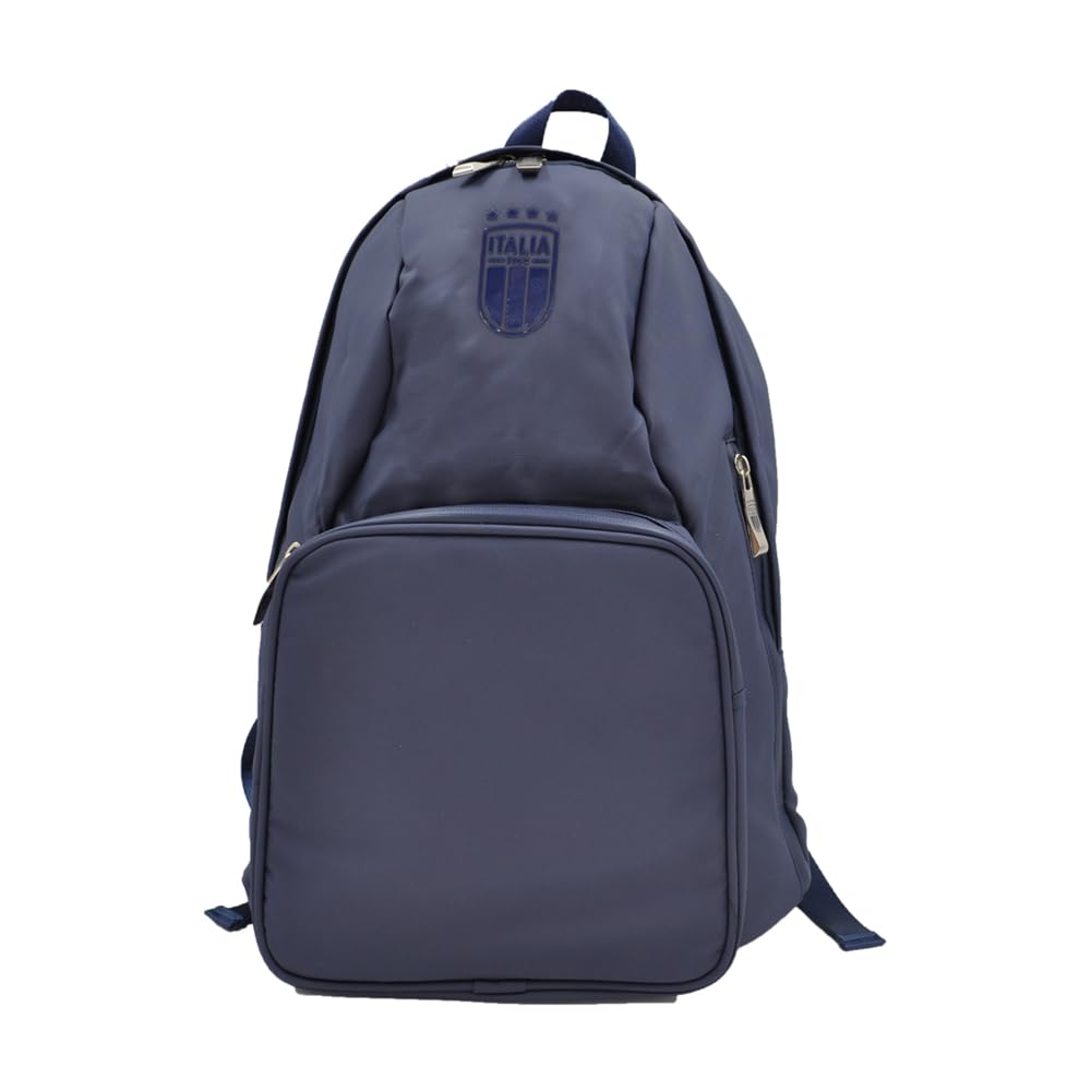FIGC 253460 Italia, Unisex Adult Travel Backpack Bag, L, blue, Large
