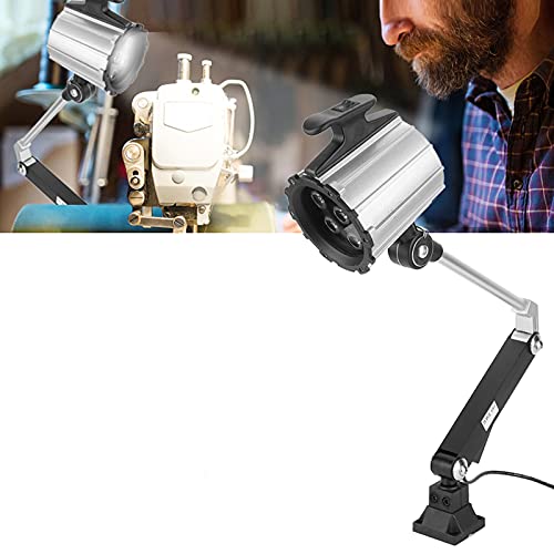 MENDUNER LED Desk Lamp, 50000h Life Span Multipurpose Worklight with Screw Fixation - Image 4