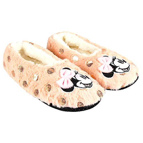 Calzado minnie Zapatillas De Casa Suela Blanda Minnie Casual Sock, Unisex niños