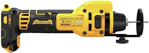 Miniatura 4 de DEWALT Herramienta de corte de paneles de yeso sin escobillas 20V MAX* XR (solo herramienta) (DCE555B)