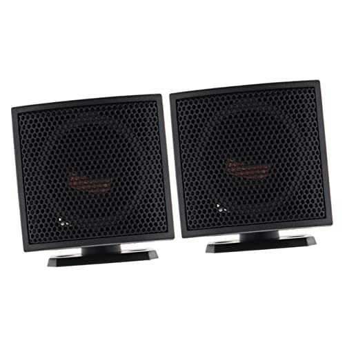 Beatifufu 2Pcs High End Voice Loudspeaker Car Audio Speakers for Enhanced Sound Compact Design for Easy Installation for Upgrading Your Car Stereo