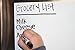 Magnetic Dry Erase Sheet for Refrigerator Kitchen and Office (17 x 11 Inches, 2 Pack)