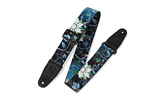 Sangle guitare Levy's MPD2-003 sublimation 2 pouces ajustable et robuste