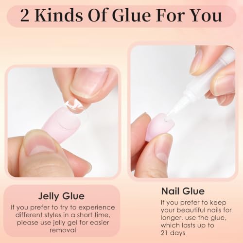 French Tip Press On Nails - image 8