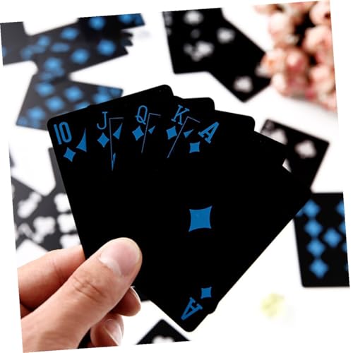 UPKOCH wasserdichte PVC Pokerkarten Set Langlebige Biegsame Plastik Spielkarten mit Kreativem Muster Inklusive Aufbewahrungsbox für Familie und Freunde Unterhaltung – Bild 8