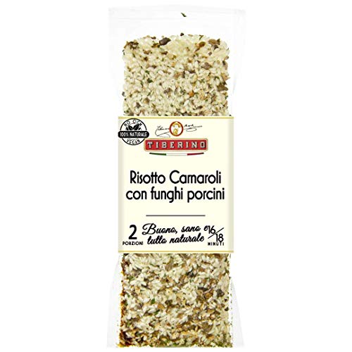 Tiberino's Real Italian Meals - Risotto with Porcini Mushroom Tiberino's Real Italian Meals - Risotto with Porcini Mushroom