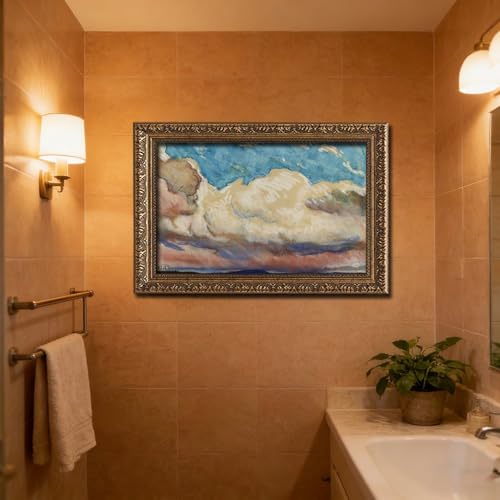 Impression sur toile Clouds Maynard Dixon tableau de qualité supérieure