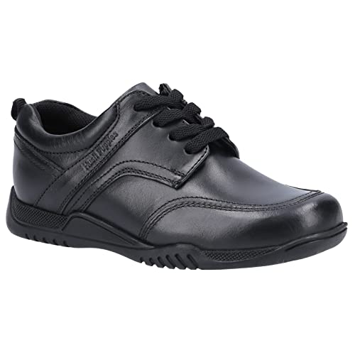 Image of Hush Puppies Boys 203032120 School Uniform Shoe, Black, 12 UK Child