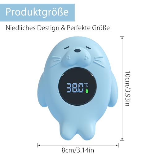 Miniatura 2 de Vossot Termómetro Digital De Agua Para Bebés Y Niños - Azul