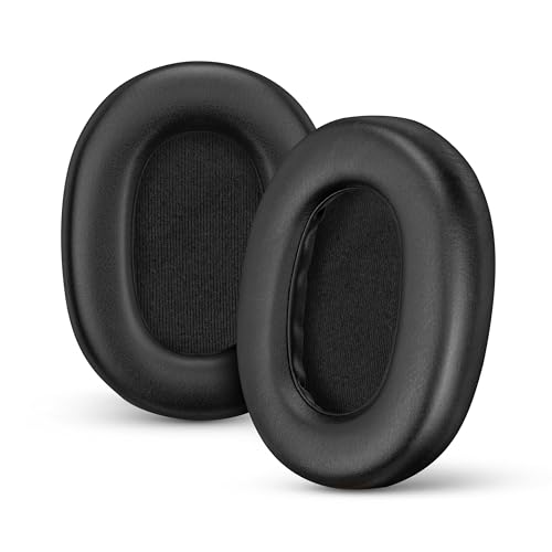 Almohadillas de repuesto para auriculares inalámbricos Jabra Elite 85H – Almohadillas de cuero PU suave y espuma viscoelástica para mayor comodidad, marca Brainwavz miniatura 1