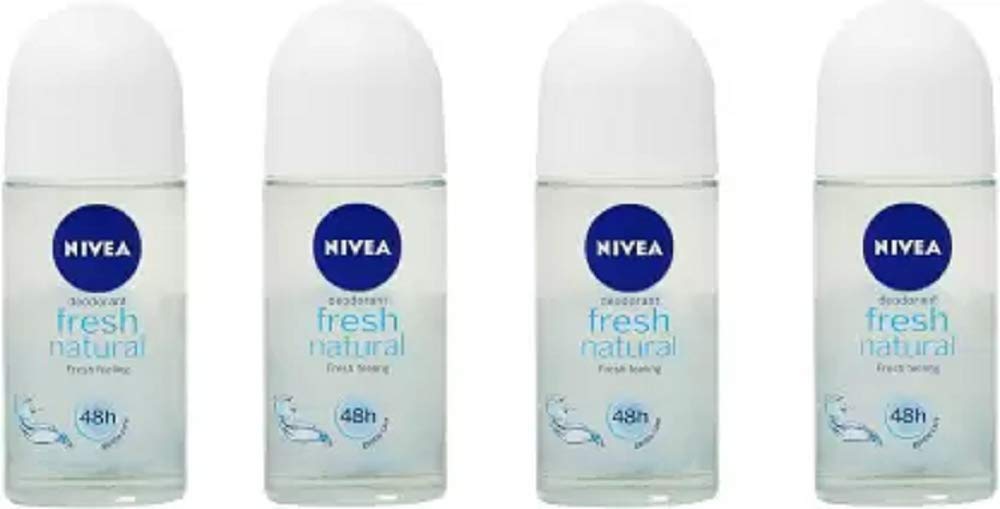 Nivea Women Fresh Natural Deodorant Roll-On 50ML Each (Pack of 4) Deodorant Roll-on - For Women (200 ml, Pack of 4)-picture-15