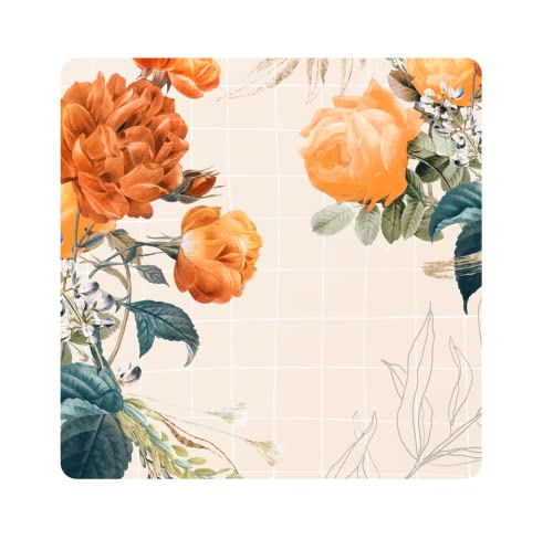 Image of Smartserve MDF Square Coasters Set, 10 * 10 cm, Set of 6