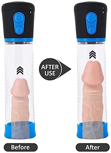 WFJNB Elektrische Mannen Penisvergroting Apparaat, Penis Pompen Uitbreiding Vacuümpomp Penis Massage Masturbatie Cup… - Afbeelding 3