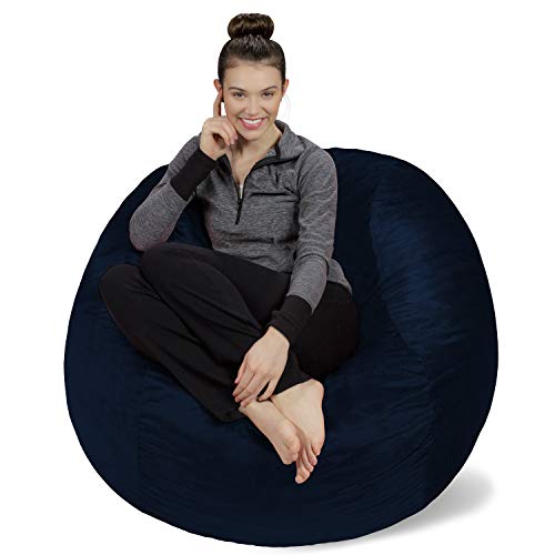 Sofa Sack Bean Bag Chair Cover Only, for Adults and...