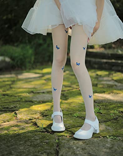 Image of Sahabowi Women's Sheer Tights, High Waist Pantyhose, Vintage Control Top Stockings,Shaping Pantyhose Slimming Butt Lifting