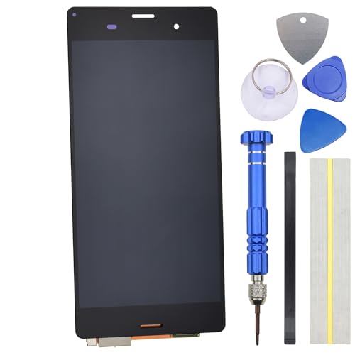 Double Sure Montaje de pantalla para Sony Xperia Z3 D6603 IPS LCD con kit de herramientas