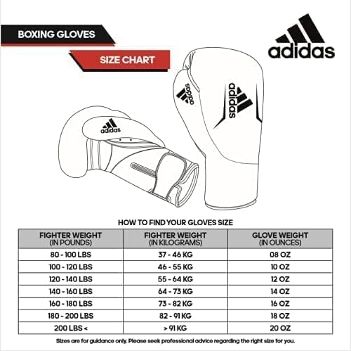 Miniatura 5 de adidas Hybrid 250 Elite - Guantes de entrenamiento de boxeo para boxeo, kickboxing, MMA, bolsa, entrenamiento y fitness, guantes de boxeo para