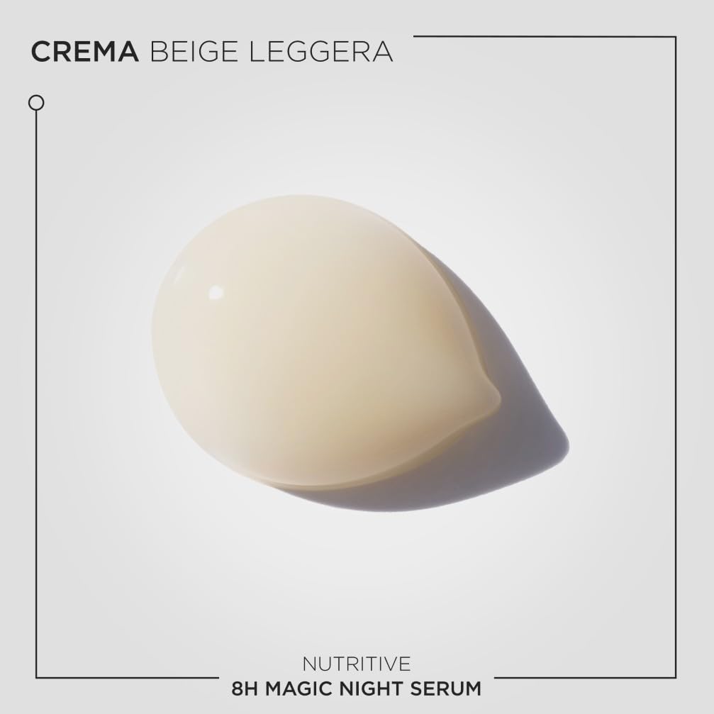 Kérastase, Nutritive, Siero Notturno Nutriente, Per Capelli Secchi, Azione Rivitalizzante, Con Proteine di Origine Vegetale e Niacinamide, Siero Notturno 8h Magic Night Serum