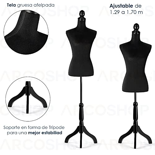 Catálogo de Maniquíes , tabla con los diez mejores. 6 Maniquíes marca ARCOSHOP (3)