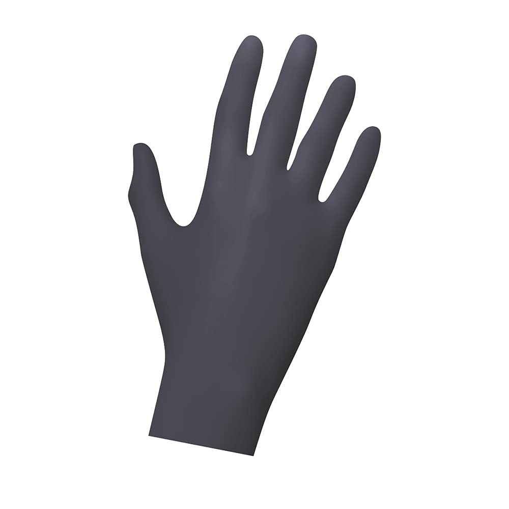 1000 Unigloves Black Pearl Nitrilhandschuhe Gr. M - unsteril - puderfrei - latexfrei