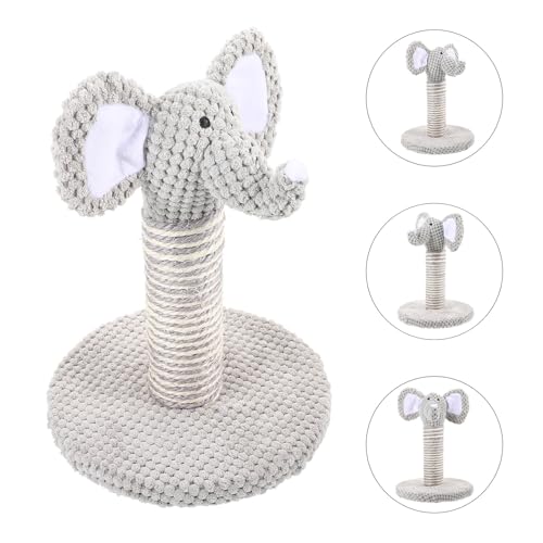 Rascador para gato pequeño con diseño de elefante miniatura 7