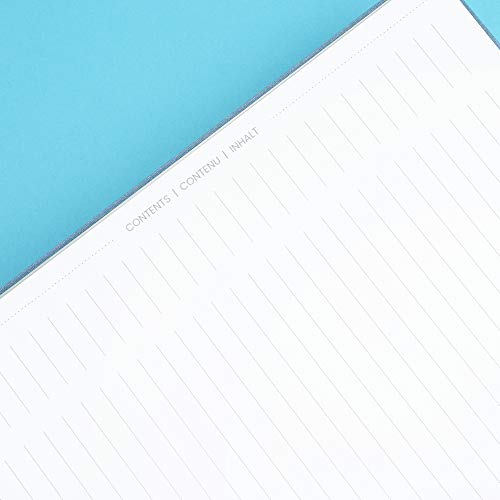 Quaderno formato A5 (ish) con copertina rigida