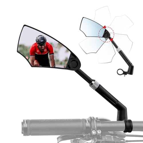 Miroir vélo électrique rotatif 360° ROCKBROS pour sécuriser vos trajets en ville