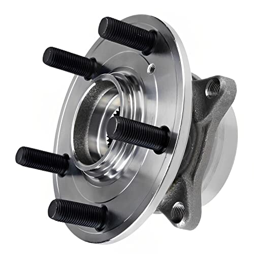 Image of Detroit Axle - Front Wheel Hub Kit for 2011 2012 2013 2014 2015 2016 2017 Honda Odyssey, Wheel Bearing and Hub Assembly Left CV Axle Assembly Replacement - 2pc Set