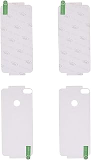 شاشة حماية كاملة ثلاثية الأبعاد أمامية وخلفية من الجيلاتين بطبقة مضادة للخدش وعالية الشفافية بسمك 0.2 ملم لموبايل هونر 9i مقاس 5.84 بوصة، لون شفاف، عبوة من 2 قطع