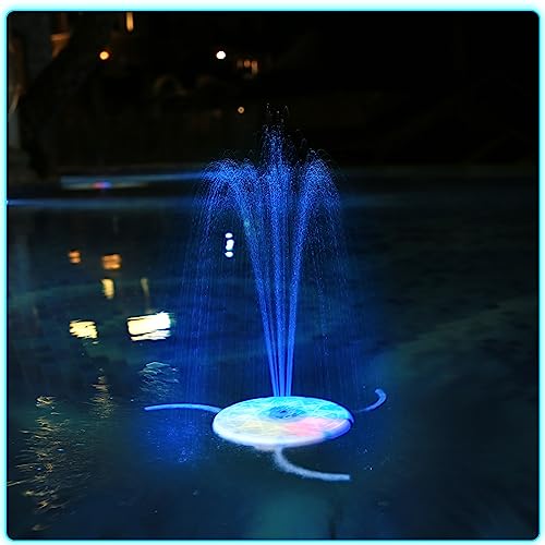 AMZtime 12W Solar Water Fountain Remote Control Solar Fountain, Bird Bath Solar Fountain with 5000mAh Battery & 3 Retractable Stands for Pond, Garden, Outdoor, and Indoor - Image 3