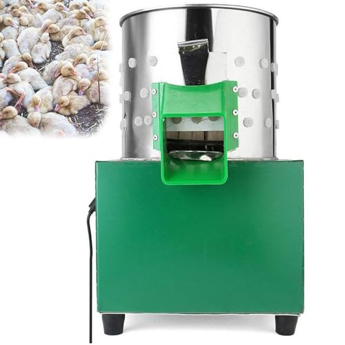 Máquina desplumadora de pollo, máquina de desplumado de aves de corral de acero inoxidable, depilación de alta eficiencia para granjas de patos y gansos