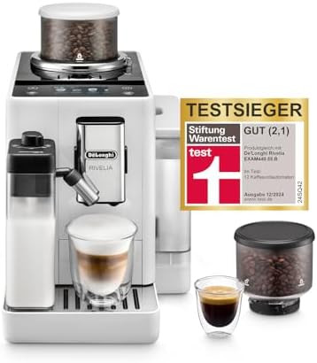 De&rsquo;Longhi Rivelia - Perfetto Kaffeevollautomat mit LatteCrema-Mil...